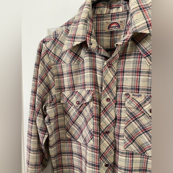 Vintage Wrangler cowboy shirt- Size Small - Picture 3 of 4